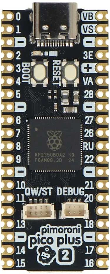 Pimoroni Pico Plus 2 su RP2350B lustu