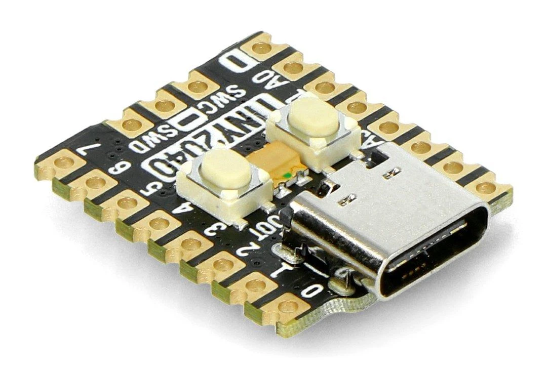 Pimoroni Tiny 2040 su USB-C jungtimi