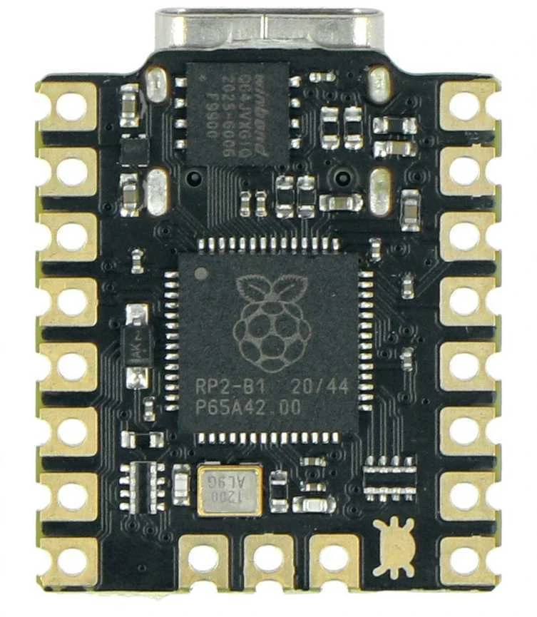 Pimoroni Tiny 2040 procesoriaus vaizdas