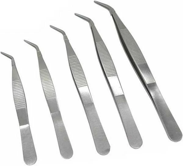 Pincetas 25 cm - lenktas - universalus pincetas - pincetas