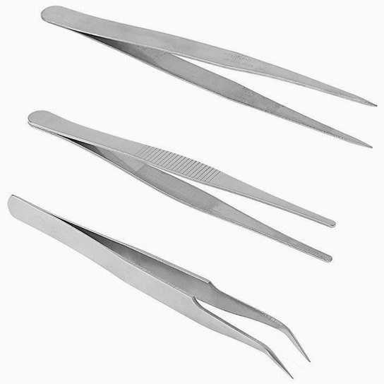 Oem Pincetų rinkinys 3 vnt - modeliavimo pincetas 00801 - pincetas - pincetas