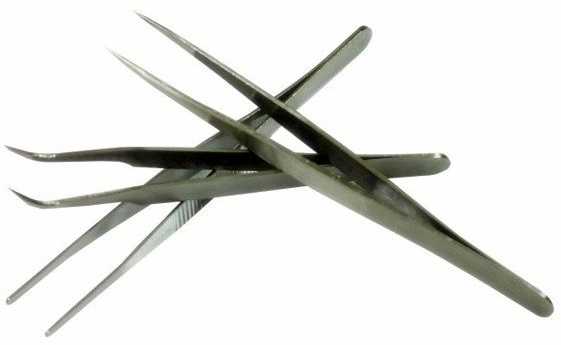 Oem Pincetų rinkinys 3 vnt - modeliavimo pincetas 00801 - pincetas - pincetas
