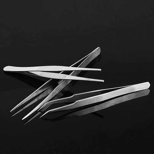 Oem Pincetų rinkinys 3 vnt - modeliavimo pincetas 00801 - pincetas - pincetas