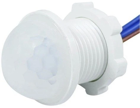 PIR infraraudonųjų spindulių judesio jutiklis - 230V - 20mm - judesio detektorius - LED
