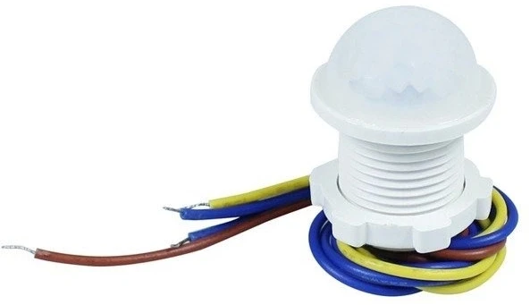 PIR infraraudonųjų spindulių judesio jutiklis - 230V - 20mm - judesio detektorius - LED