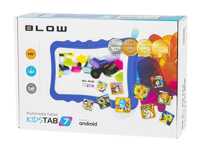 Planšetė KidsTAB7 BLOW mėlynas dėklas 2/32GB 2MP