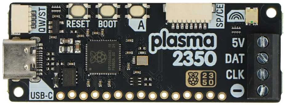 Plasma 2350 – adresuojamas RGB LED valdiklis – PiMoroni PIM723