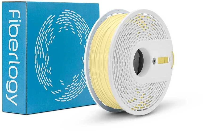 3D plastikas Fiberlogy Easy PLA 1.75mm 0.85kg - Pastel Geltona