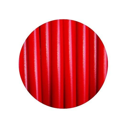 Raudonas PLA siūlas 1.75mm iš arti