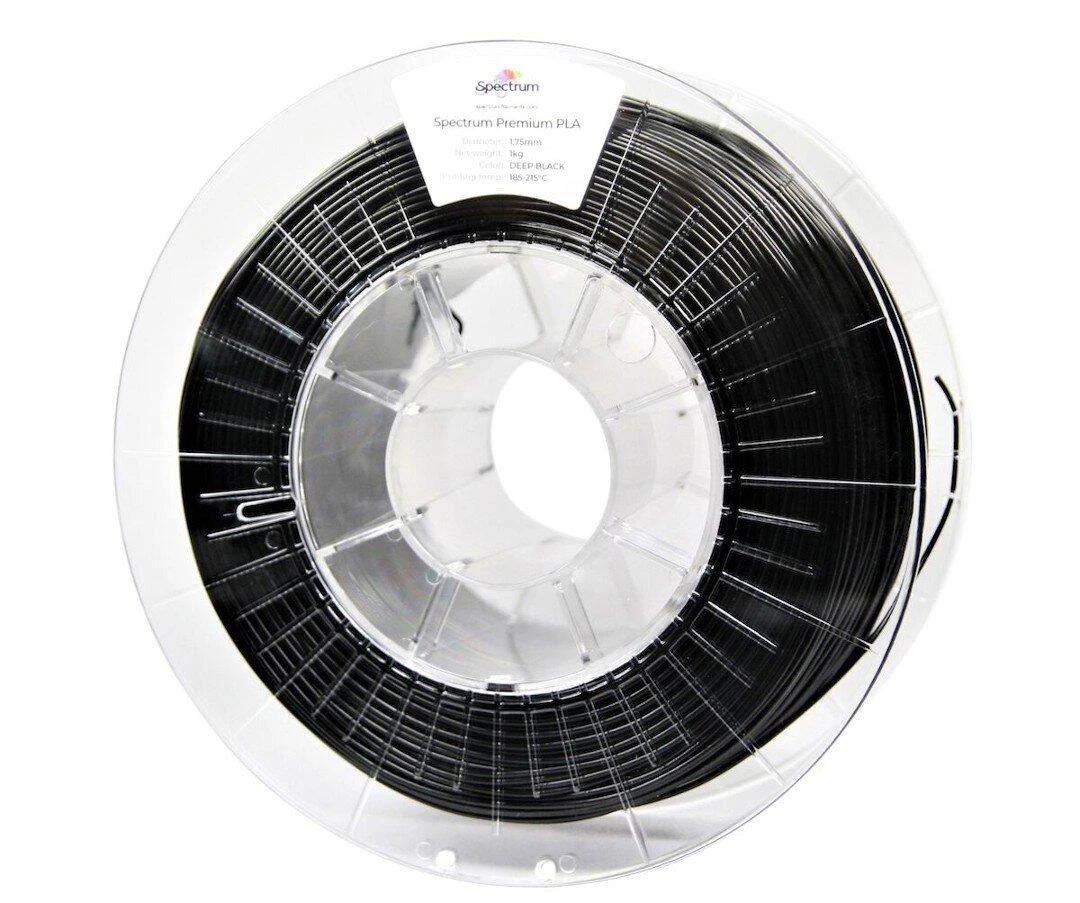 Spektro grupė SPECTRUMG 5903175657015 Filamentas SPECTRUM / PLA / DEEP Juodas / 1,75 mm / 1kg