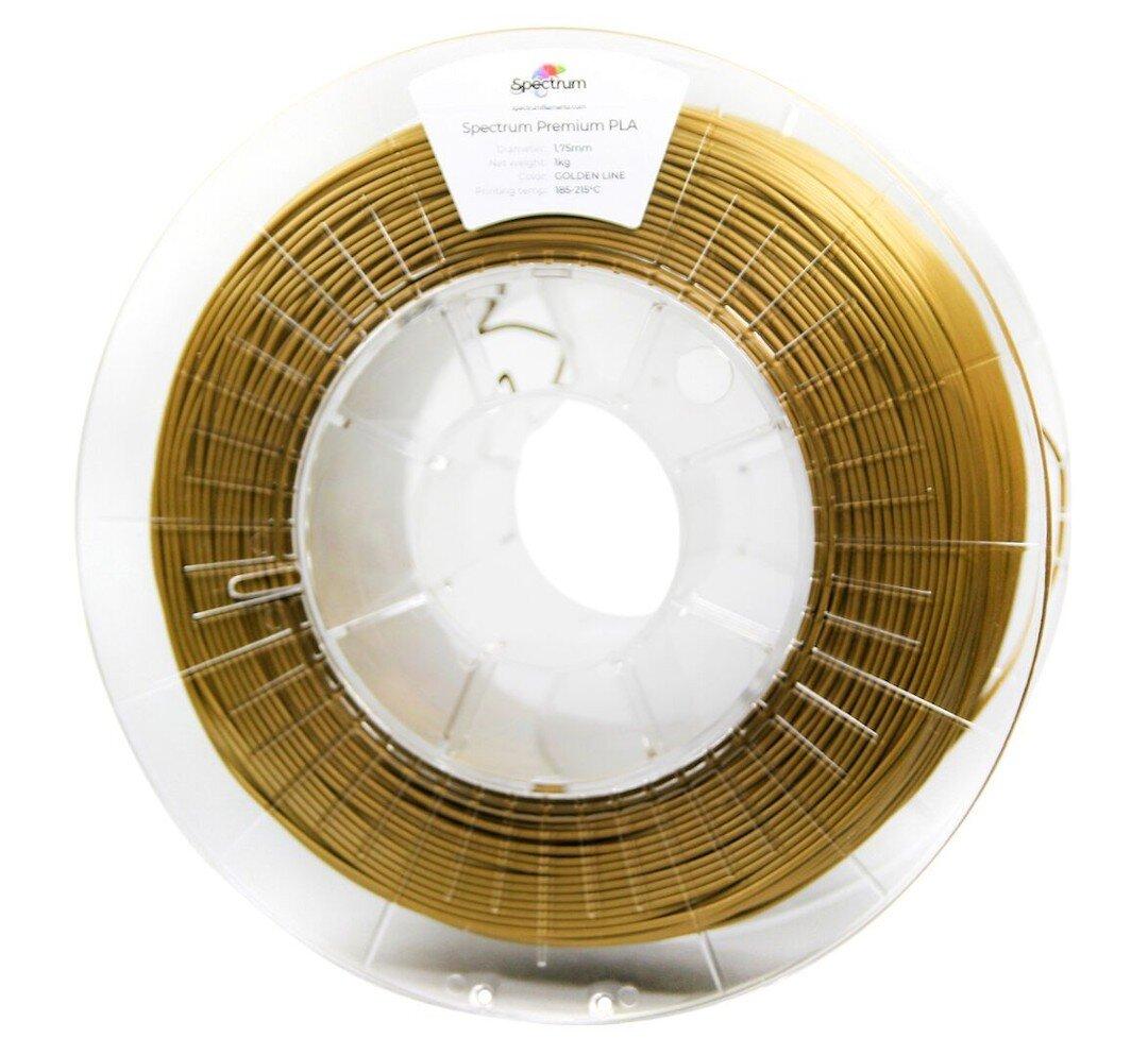 Spektro grupė SPECTRUMG 5903175657046 Filamentas SPECTRUM / PLA / GOLDEN LINE / 1,75 mm / 1kg