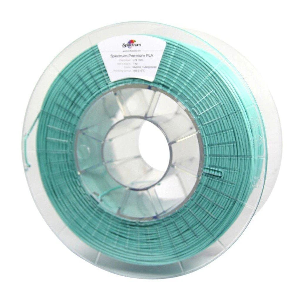 PLA kaitinamasis siūlas 1,75 mm - pastelinė turkio spalva