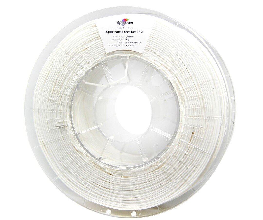 Spektro grupė SPECTRUMG 5903175657114 Filamentas SPECTRUM / PLA / POLAR Baltas / 1,75 mm / 1kg