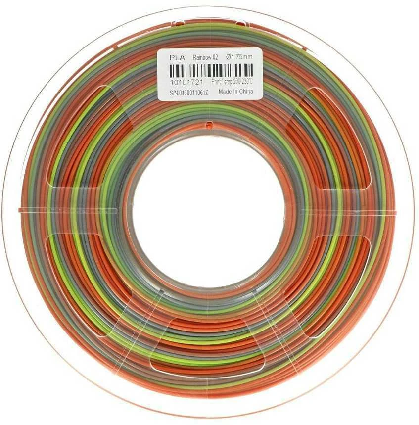 Sunlu PLA 1.75mm Rainbow siūlų ritė