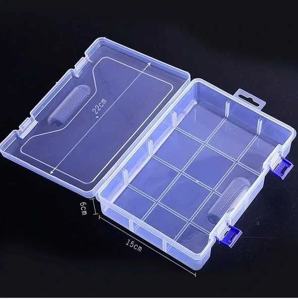 Oem Plastikinė dėžutė 230x160x60mm - uždaras konteineris - Organizatorius
