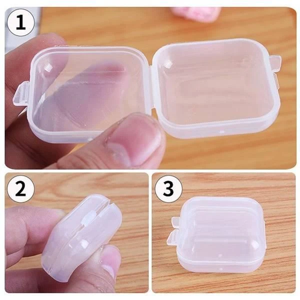 Oem Plastikinė dėžutė 35x35x18mm - uždara talpa
