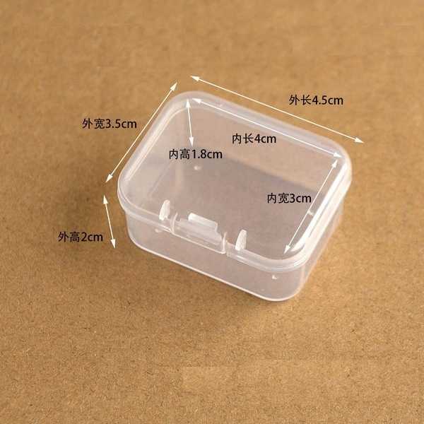 Oem Plastikinė dėžutė - 45x35x20 mm - Rakinamas konteineris - Tvarkyklės