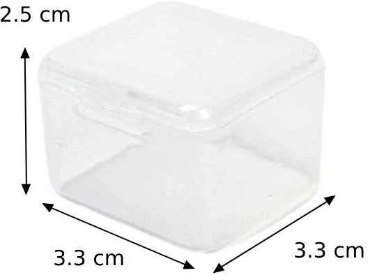 Oem Plastikinė dėžutė - 55x45x15 mm - Rakinamas konteineris - Tvarkyklės