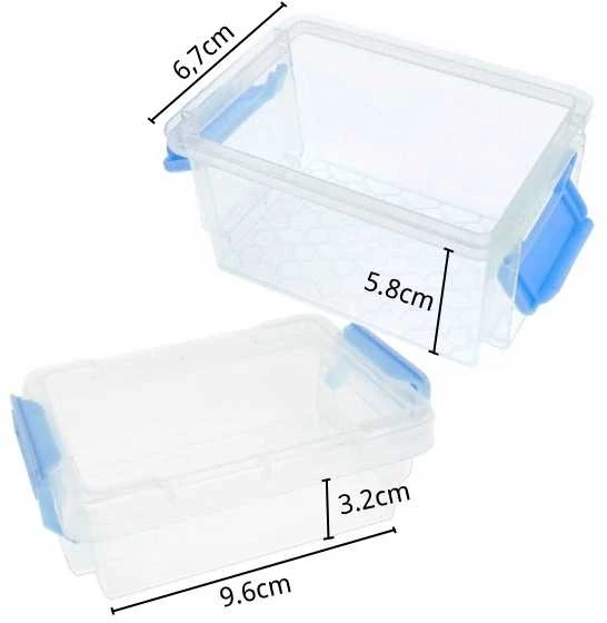 Oem Plastikinė dėžutė - 55x45x15 mm - Rakinamas konteineris - Tvarkyklės