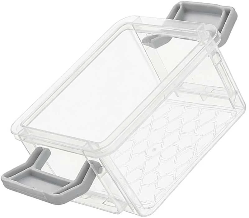 Plastikinė dėžutė - 55x45x15mm - Uždara talpykla - Organizatorius
