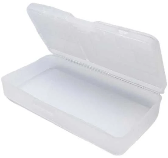 Plastikinė dėžutė - 55x45x15mm - Uždara talpykla - Organizatorius