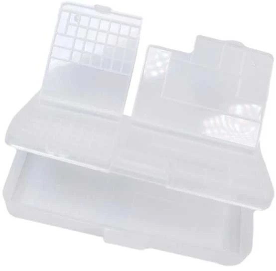 Plastikinė dėžutė - 55x45x15mm - Uždara talpykla - Organizatorius