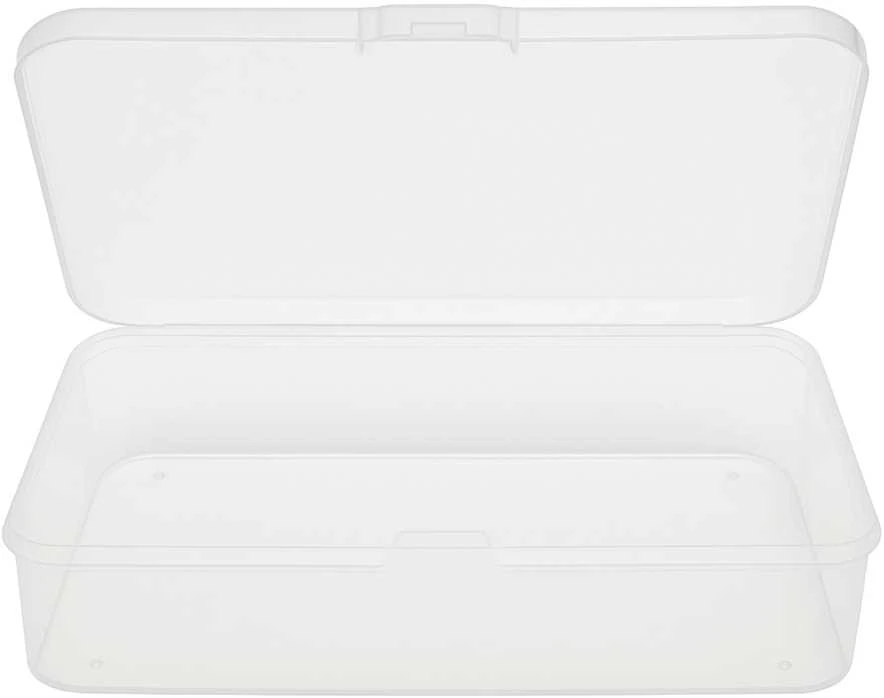 Plastikinė dėžutė - 55x50x15mm - Uždara talpykla - Organizatorius
