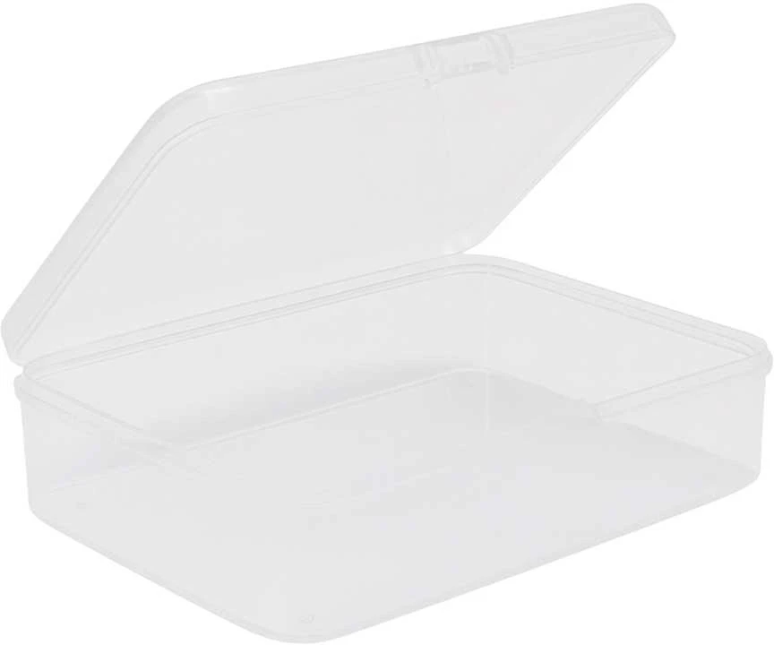 Plastikinė dėžutė - 55x50x15mm - Uždara talpykla - Organizatorius