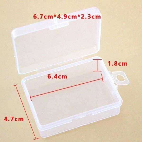 Oem Plastikinė dėžutė 67x49x23mm - uždara talpa