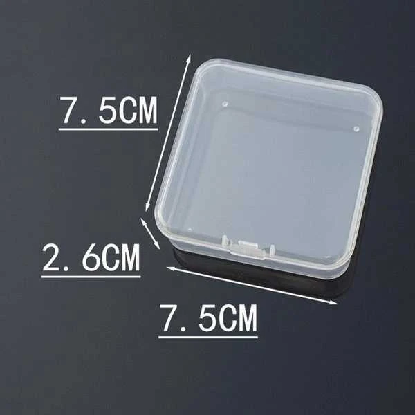 Oem Plastikinė dėžutė 73x72x25mm - uždaras konteineris - Organizatorius