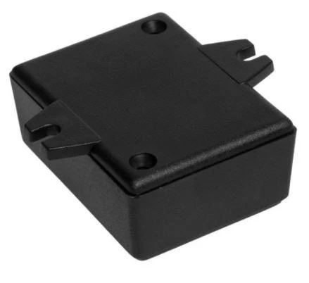 Kradex Z68U juoda dėžutė su tvirtinimo auselėmis