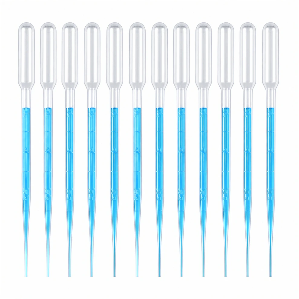 Plastikinė pipetė - lašintuvas, dozatorius, pipetė 2 ml, 100 vnt., su gradacija