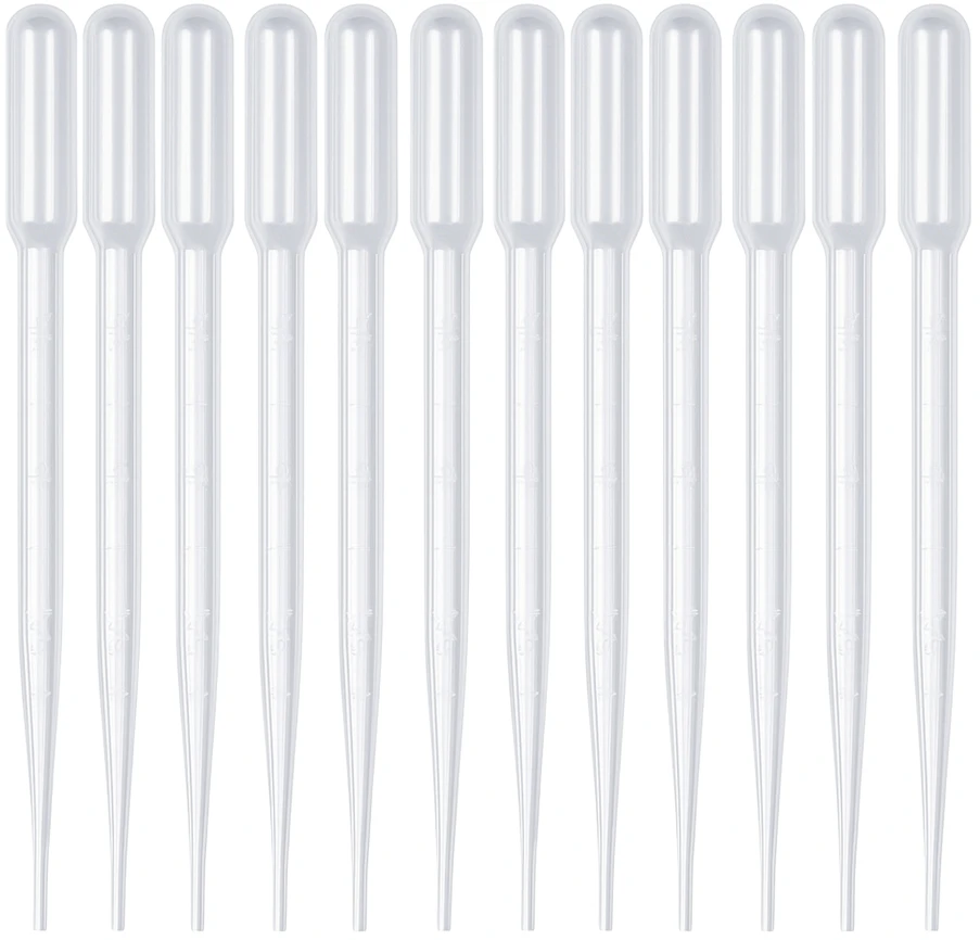 Plastikinė pipetė - lašintuvas, dozatorius, pipetė 2 ml, 100 vnt., su gradacija