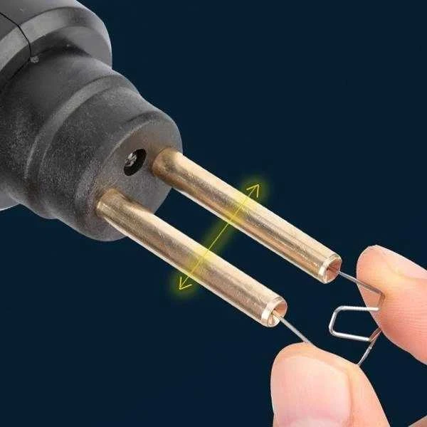 Oem Plastikiniai kabės - V vidinis kampas 0.8 mm - Kabės suvirinimo aparatui - 100 vnt