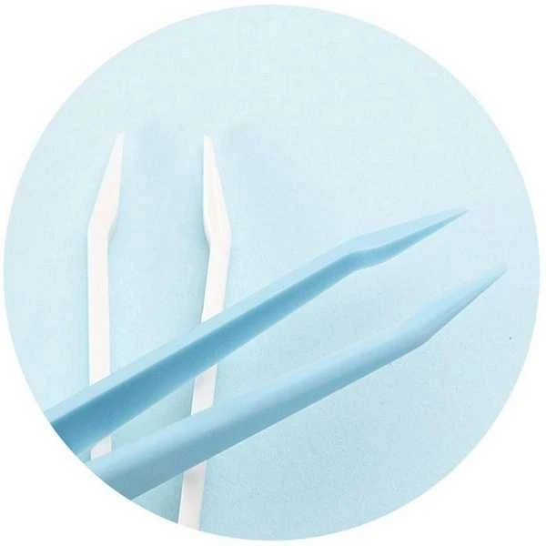 Oem Plastikiniai pincetai - 11 cm - tiesūs - universalūs pincetai