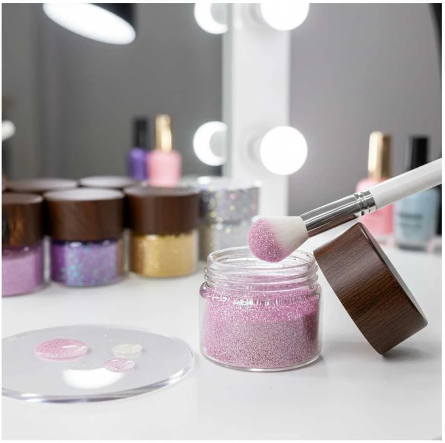 Plastikinis butelis su metaliniu dangteliu 30ml - mėginio buteliukas