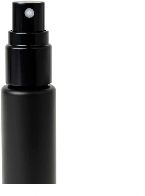 Plastikinis butelis su metaliniu dangteliu 30ml - mėginio buteliukas