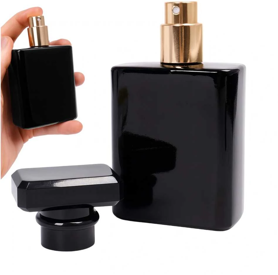 Plastikinis butelis su metaliniu dangteliu 30ml - mėginio buteliukas