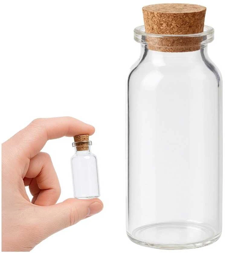 Oem Plastikinis butelis su metaliniu dangteliu 30ml - mėginio buteliukas