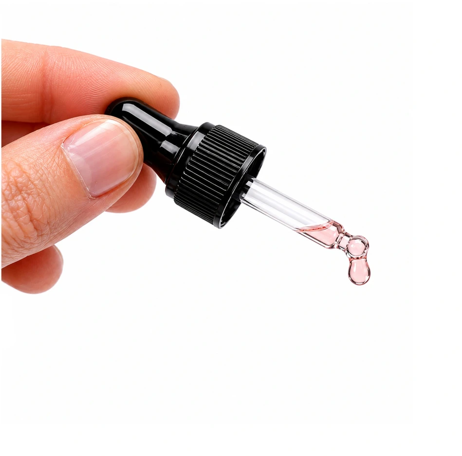 Plastikinis butelis su metaliniu dangteliu 30ml - mėginio buteliukas