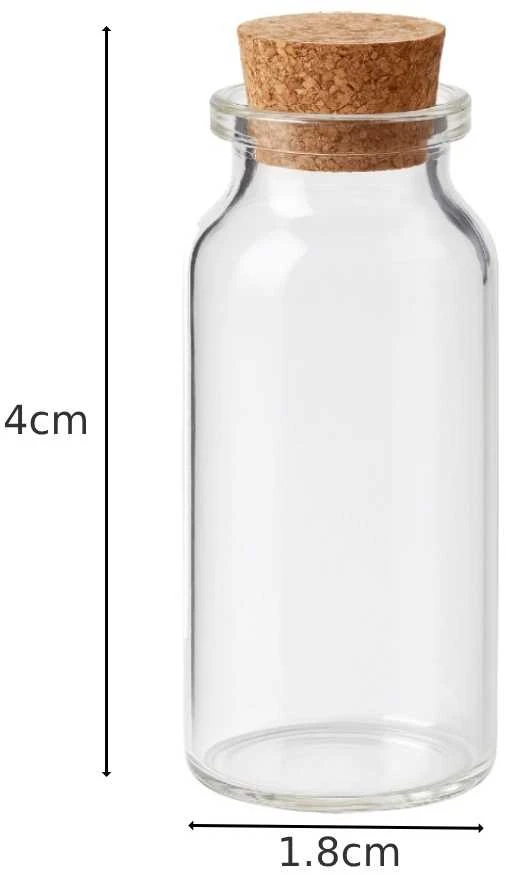 Oem Plastikinis butelis su metaliniu dangteliu 30ml - mėginio buteliukas