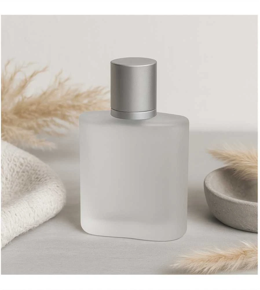 Plastikinis butelis su metaliniu dangteliu 30ml - mėginio buteliukas