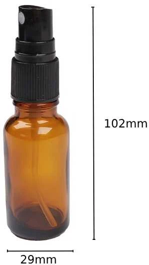 Oem Plastikinis butelis su metaliniu dangteliu 30 ml – mėginio butelis