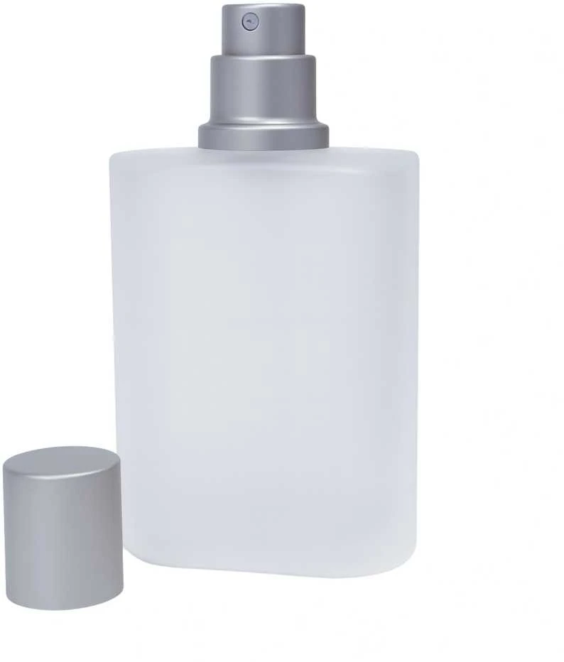 Plastikinis butelis su metaliniu dangteliu 30ml - mėginio buteliukas