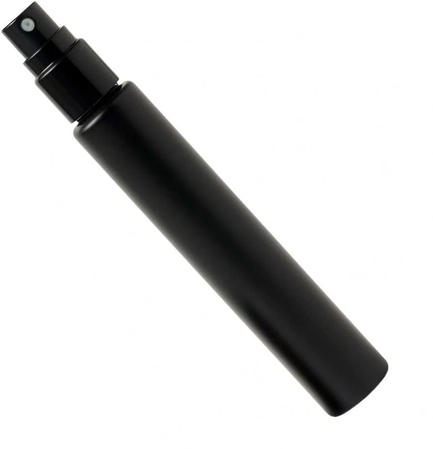 Plastikinis butelis su metaliniu dangteliu 30ml - mėginio buteliukas