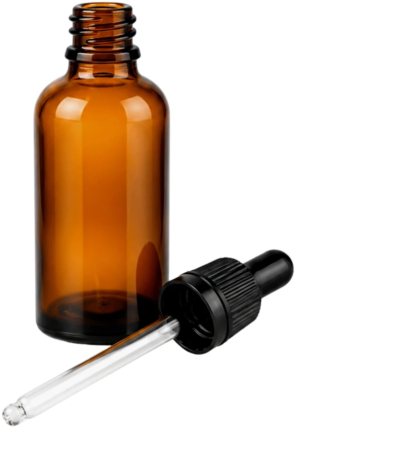 Plastikinis butelis su metaliniu dangteliu 30ml - mėginio buteliukas