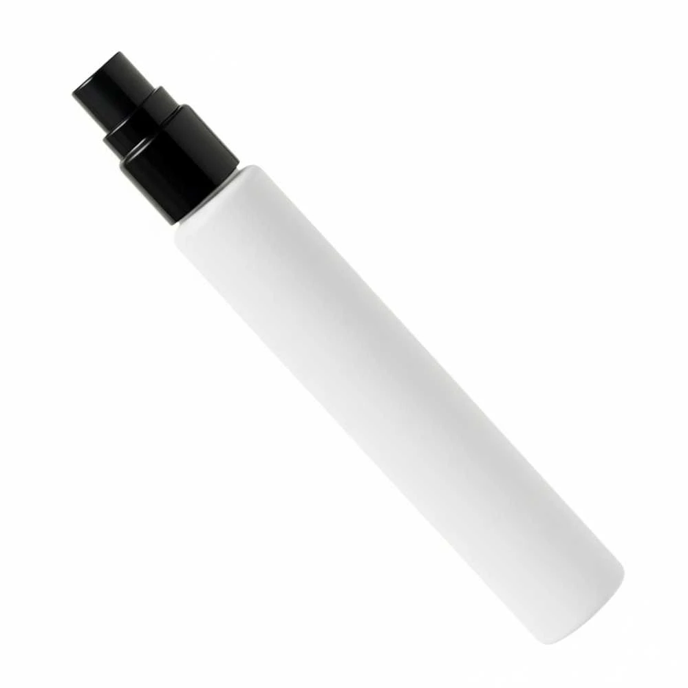 Plastikinis butelis su metaliniu dangteliu 30ml - mėginio buteliukas