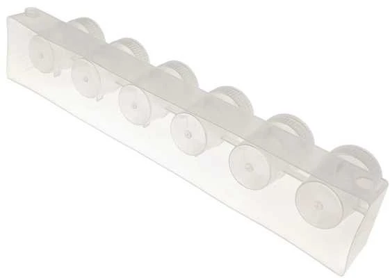 Oem Plastikinis indelis 8x3ml cirkoniui, dažams - sujungti uždari indai