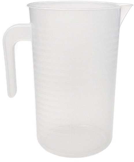 Oem Plastikinis matavimo puodelis 400 ml - virtuvinis matavimo puodelis 0.4 l - ąsotis su rankena
