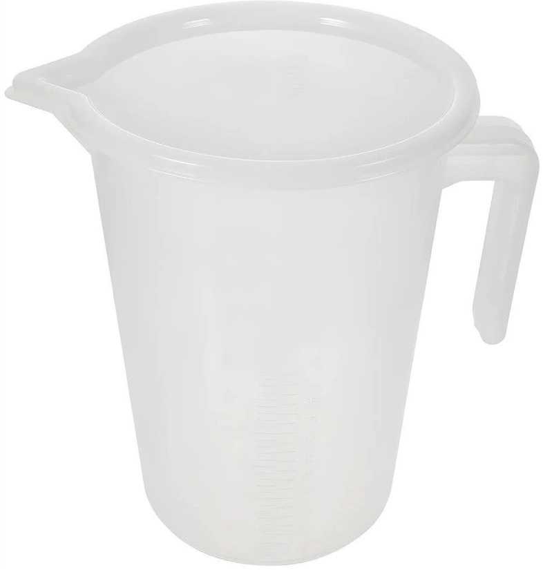 Oem Plastikinis matavimo puodelis 400 ml - virtuvinis matavimo puodelis 0.4 l - ąsotis su rankena